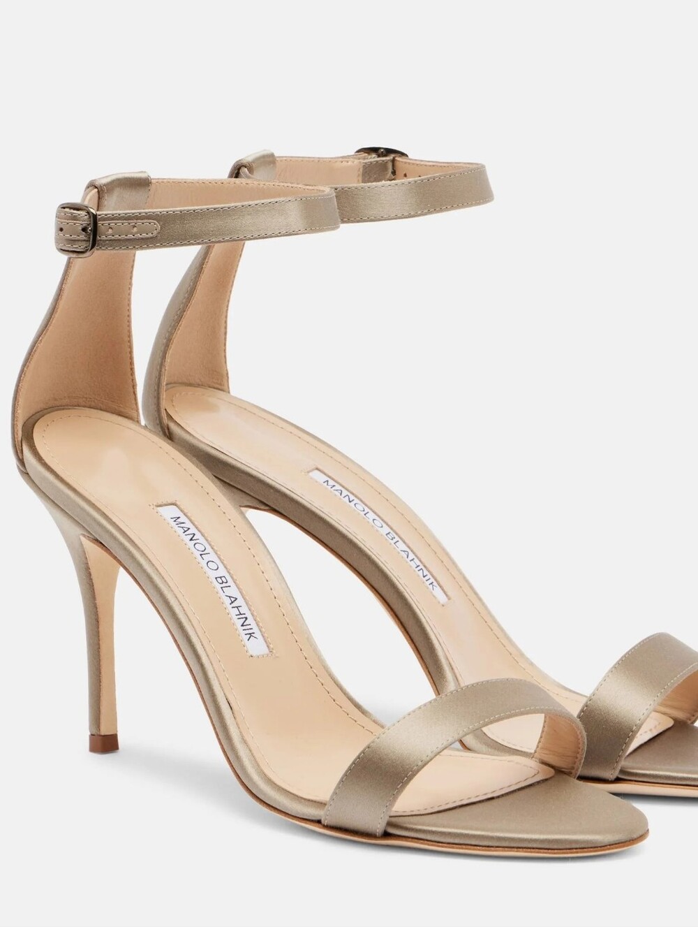 MANOLO BLAHNIK Chaos Ankle Strap Sandals EU 41 US 11 Org $945